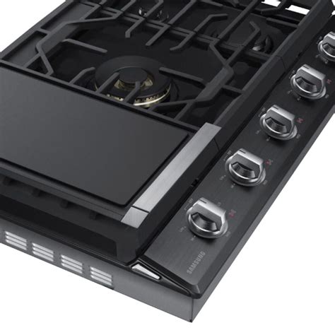 samsung 30' gas cooktop black stainless
